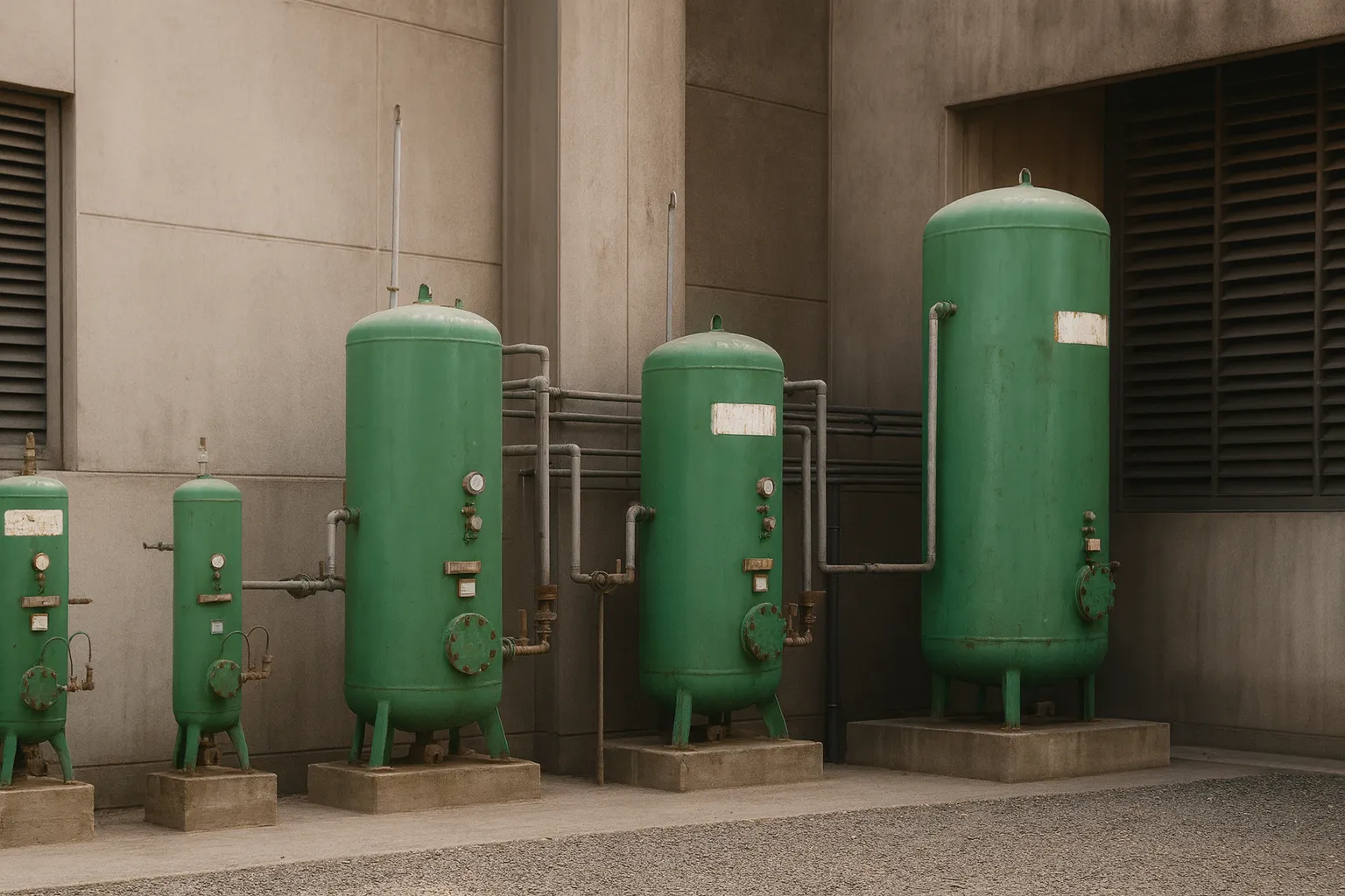 Compressed Air Receivers